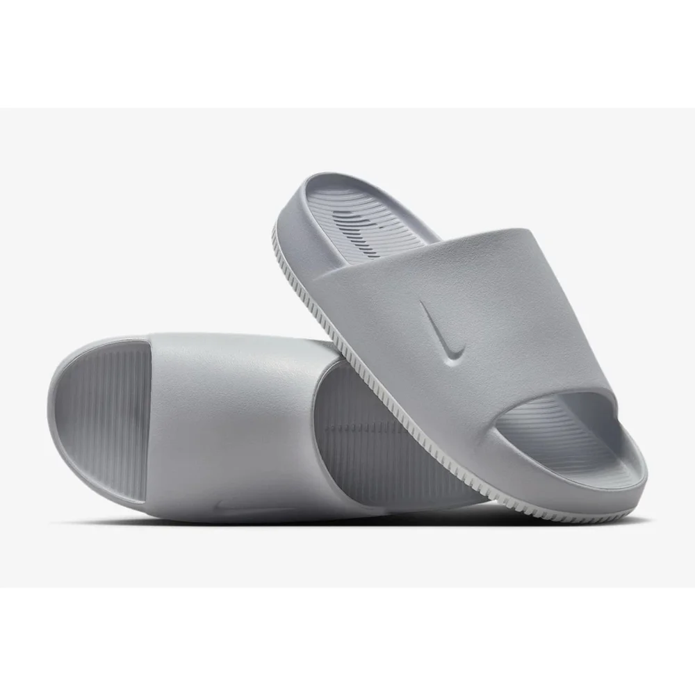 FD4116-004 Nike Calm Slide Wolf Grey Photon Dust Wolf Grey Men's Size 12